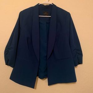 NWOT Worthington open blazer 1X, 3/4 sleeve